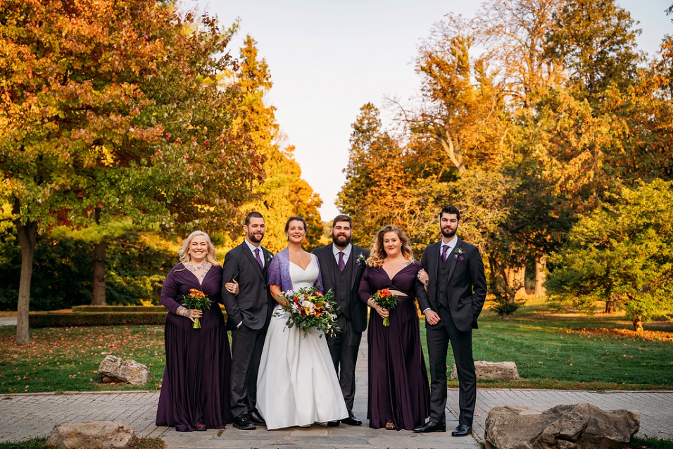 wedding party niagara river